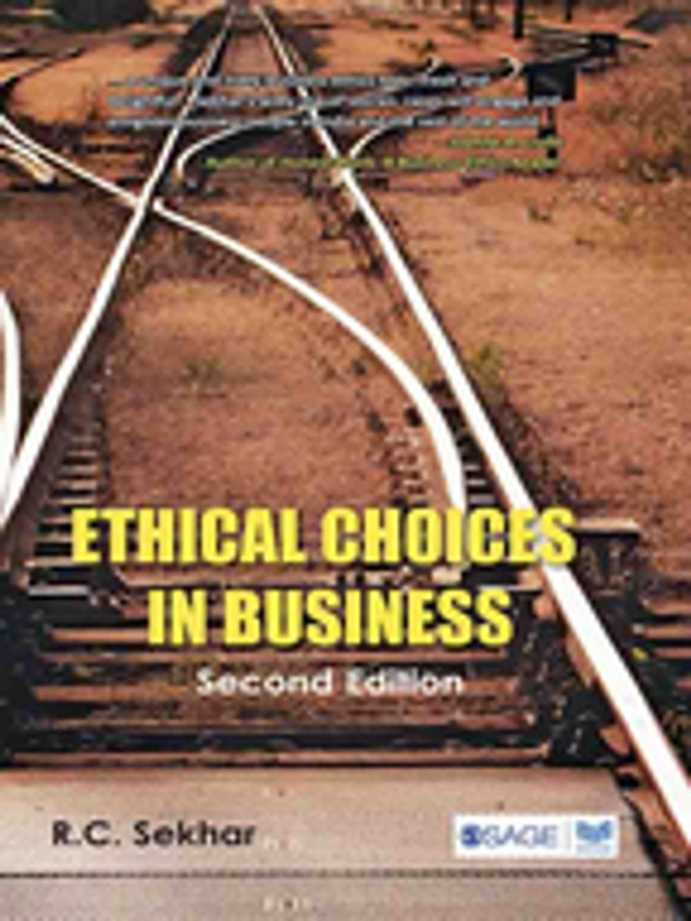 Big bigCover of Ethical Choices in Business