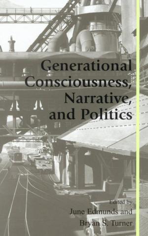 Cover of the book Generational Consciousness, Narrative, and Politics by David Huerta