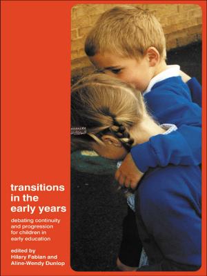 Cover of the book Transitions in the Early Years by Robert Pasnau, Christopher Shields