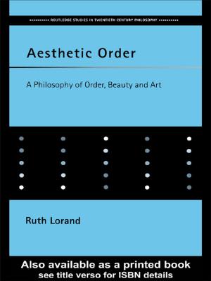 Cover of the book Aesthetic Order by Anne-Marie Mooney Cotter