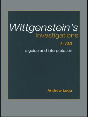 Book cover of Wittgenstein's Investigations 1-133