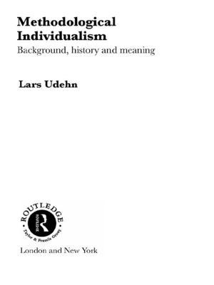 Cover of the book Methodological Individualism by Jadwiga Krupinska