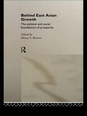 Cover of the book Behind East Asian Growth by Stefan Weitz