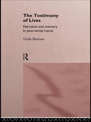 Cover of the book The Testimony of Lives by 