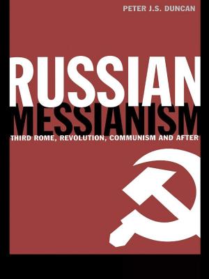 Cover of the book Russian Messianism by Lucius J. Barker