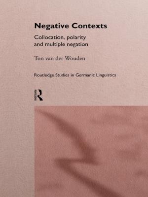 Cover of the book Negative Contexts by Brook Muller