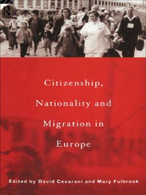Cover of the book Citizenship, Nationality and Migration in Europe by Karl-Dieter Opp