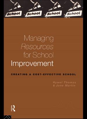 Cover of the book Managing Resources for School Improvement by Cassirer, H W