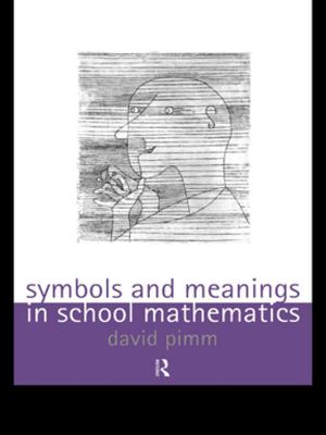 Cover of the book Symbols and Meanings in School Mathematics by Amy Hequembourg