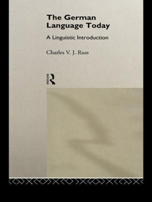 Cover of the book The German Language Today by Edgar Friedenberg