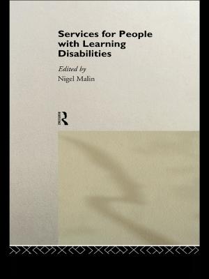 Cover of the book Services for People with Learning Disabilities by Sigal Ben-Zaken, Gershon Tenenbaum, Véronique Richard