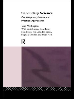 Cover of the book Secondary Science by Jane Gallop
