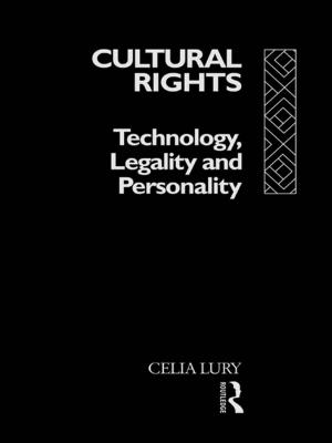 Cover of the book Cultural Rights by Anthony E. Cook