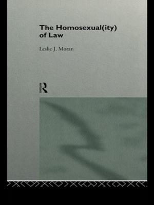 Cover of the book The Homosexual(ity) of law by Peter Pumfrey