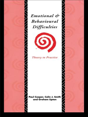 Cover of the book Emotional and Behavioural Difficulties by Gevork Hartoonian