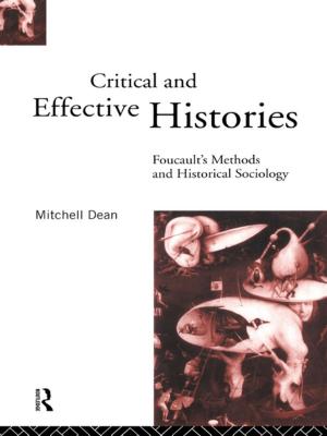 Cover of the book Critical And Effective Histories by Adriaan Koreman
