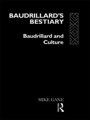 Cover of the book Baudrillard's Bestiary by Uladzislau Belavusau