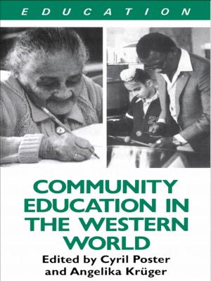 Cover of the book Community Education and the Western World by Nicholas A. Phelps