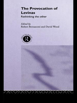 Cover of the book The Provocation of Levinas by 