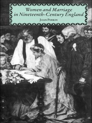 Cover of the book Women and Marriage in Nineteenth-Century England by 
