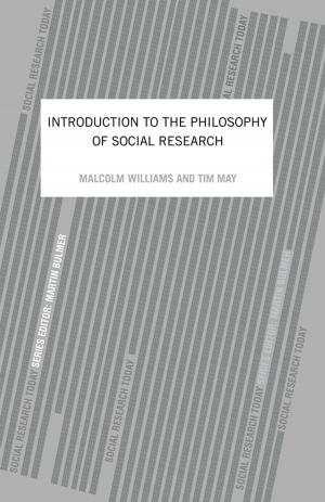 Cover of the book An Introduction To The Philosophy Of Social Research by Rea Prouska, Alexandros Psychogios