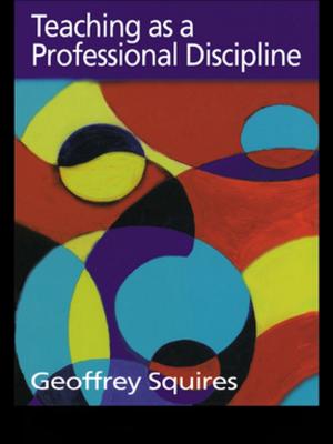 Cover of the book Teaching as a Professional Discipline by Dennis H Robertson