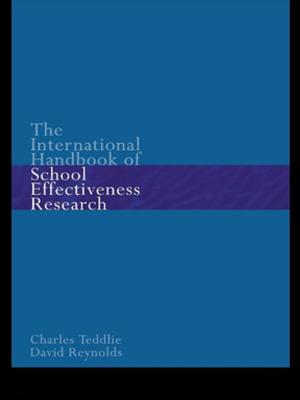 Cover of the book The International Handbook of School Effectiveness Research by Eric K. Leonard