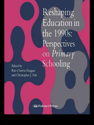 Cover of the book Reshaping Education In The 1990s by Thomas Pfister, Martin Schweighofer, André Reichel