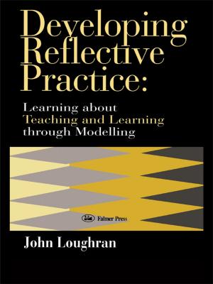 Book cover of Developing Reflective Practice
