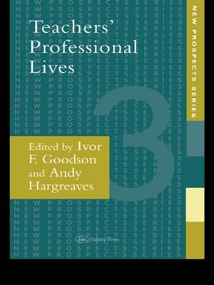 Cover of the book Teachers' Professional Lives by Vita Krall, Sherman C. Feinstein