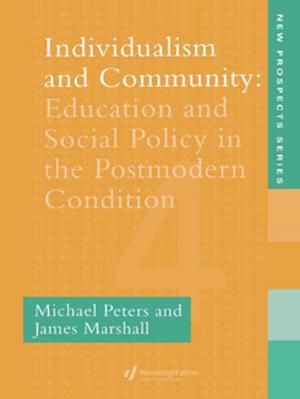 Cover of the book Individualism And Community by Professor Terence Morris, Terence Morris