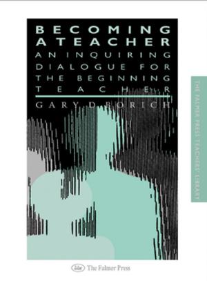 Cover of the book Becoming a Teacher by Britta Timm Knudsen, Carsten Stage