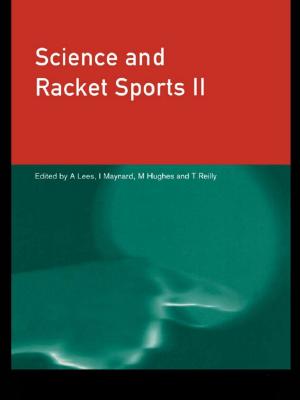 Cover of the book Science and Racket Sports II by Ewan Anderson