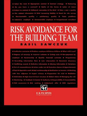Cover of the book Risk Avoidance for the Building Team by Kunihiko Shigeno