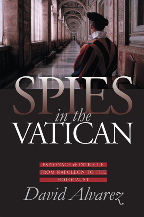 Cover of the book Spies in the Vatican by David Alvarez, University Press of Kansas