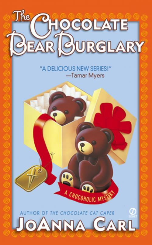 Cover of the book The Chocolate Bear Burglary by JoAnna Carl, Penguin Publishing Group