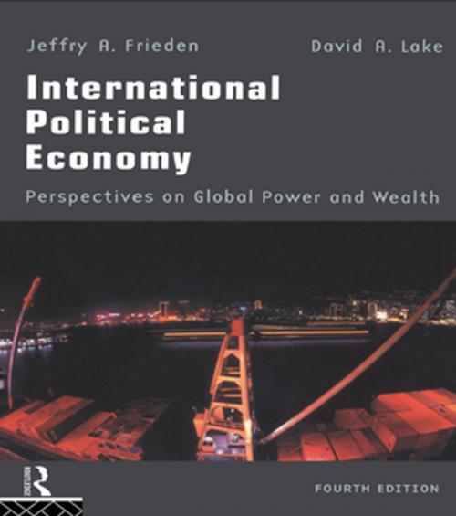 Cover of the book International Political Economy by Jeffry A. Frieden, David A. Lake, Taylor and Francis