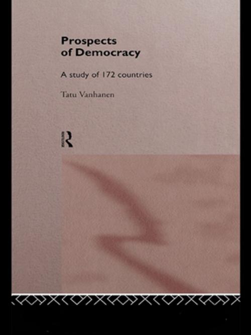Cover of the book Prospects of Democracy by Tatu Vanhanen, Taylor and Francis