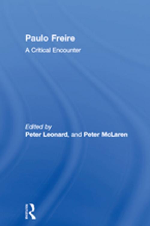 Cover of the book Paulo Freire by , Taylor and Francis