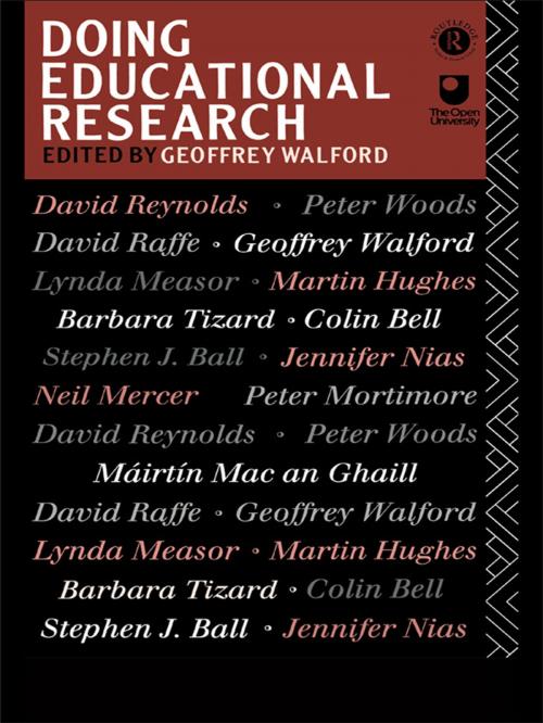 Cover of the book Doing Educational Research by , Taylor and Francis