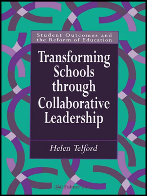 Cover of the book Transforming Schools by Helen Telford, Taylor and Francis