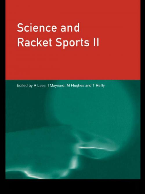 Cover of the book Science and Racket Sports II by , Taylor and Francis
