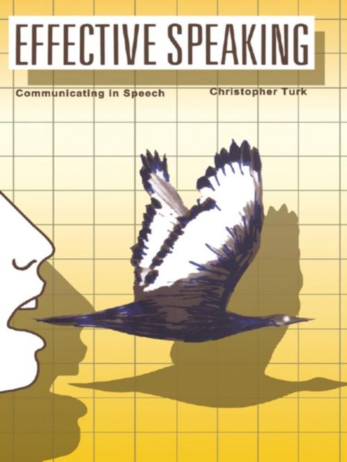 Cover of the book Effective Speaking by Christopher Turk, Taylor and Francis