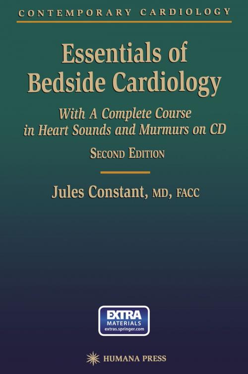 Cover of the book Essentials of Bedside Cardiology by Jules Constant, Humana Press