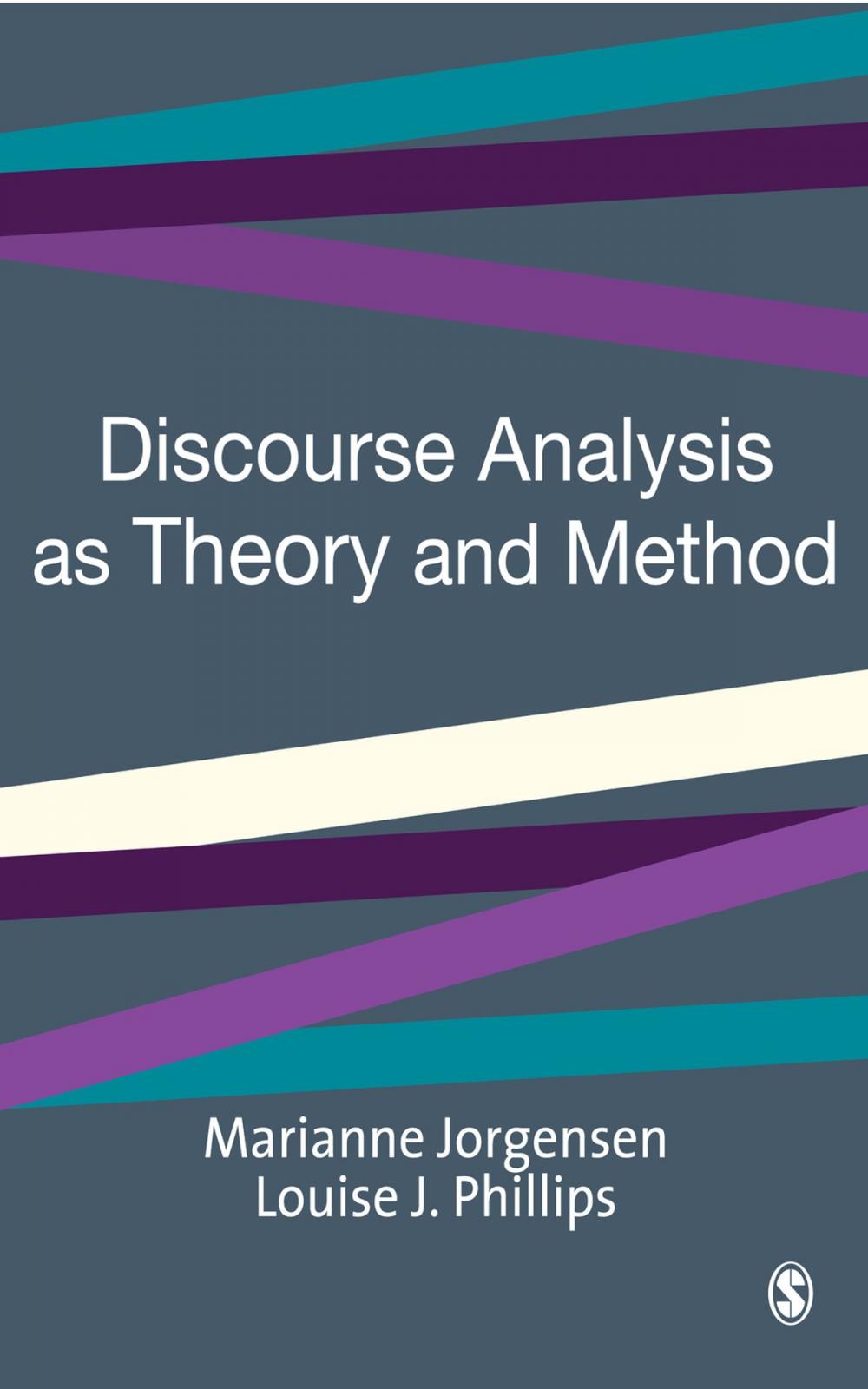 Big bigCover of Discourse Analysis as Theory and Method