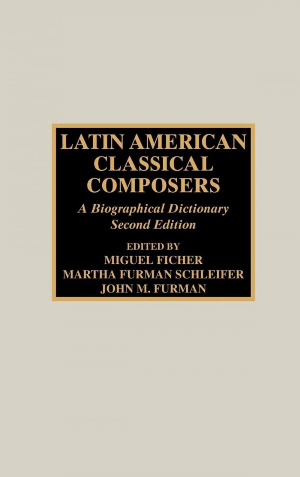 Big bigCover of Latin American Classical Composers