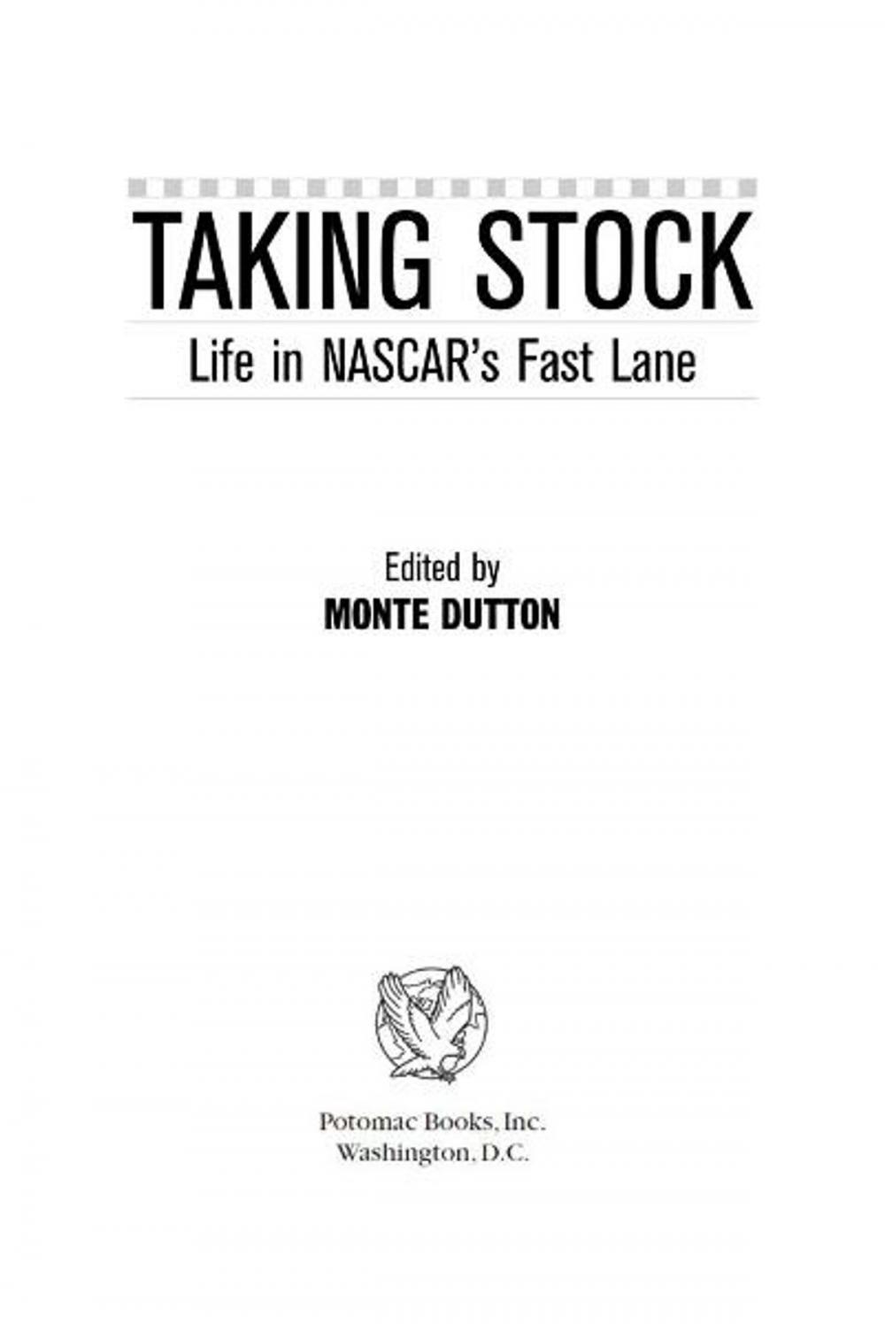 Big bigCover of Taking Stock