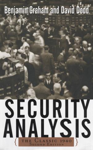 Book cover of Security Analysis: The Classic 1940 Edition