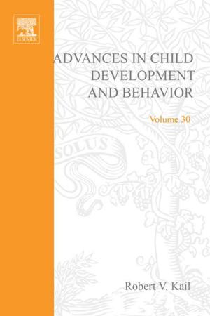 Cover of the book Advances in Child Development and Behavior by Joseph J Feher, Ph.D., Cornell University