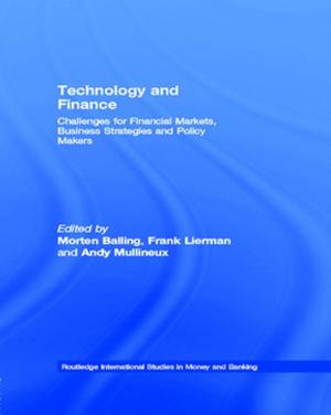 Cover of the book Technology and Finance by Silvia Bigliazzi